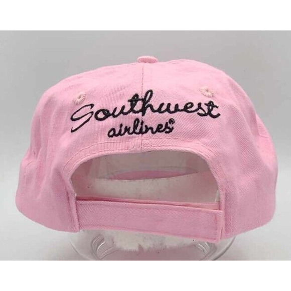 Vtg 2005 SOUTHWEST AIRLINES by Mcdonald's 100% Cotton Embroidered Baseball Cap - Picture 2 of 12